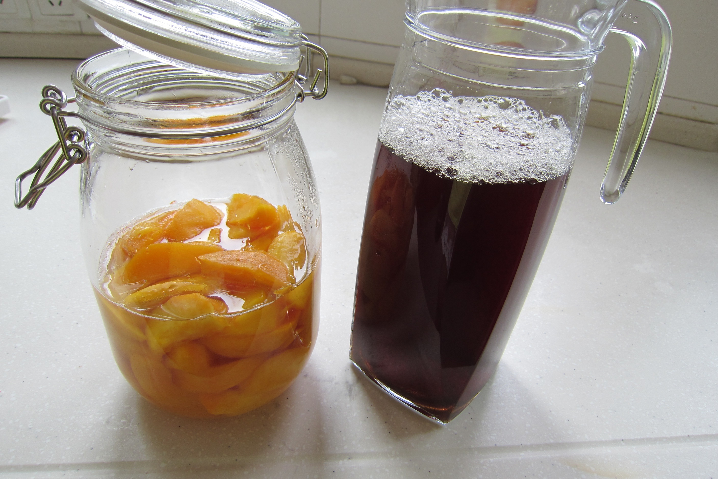 糖水黃桃（黃桃罐頭）的做法 步骤4