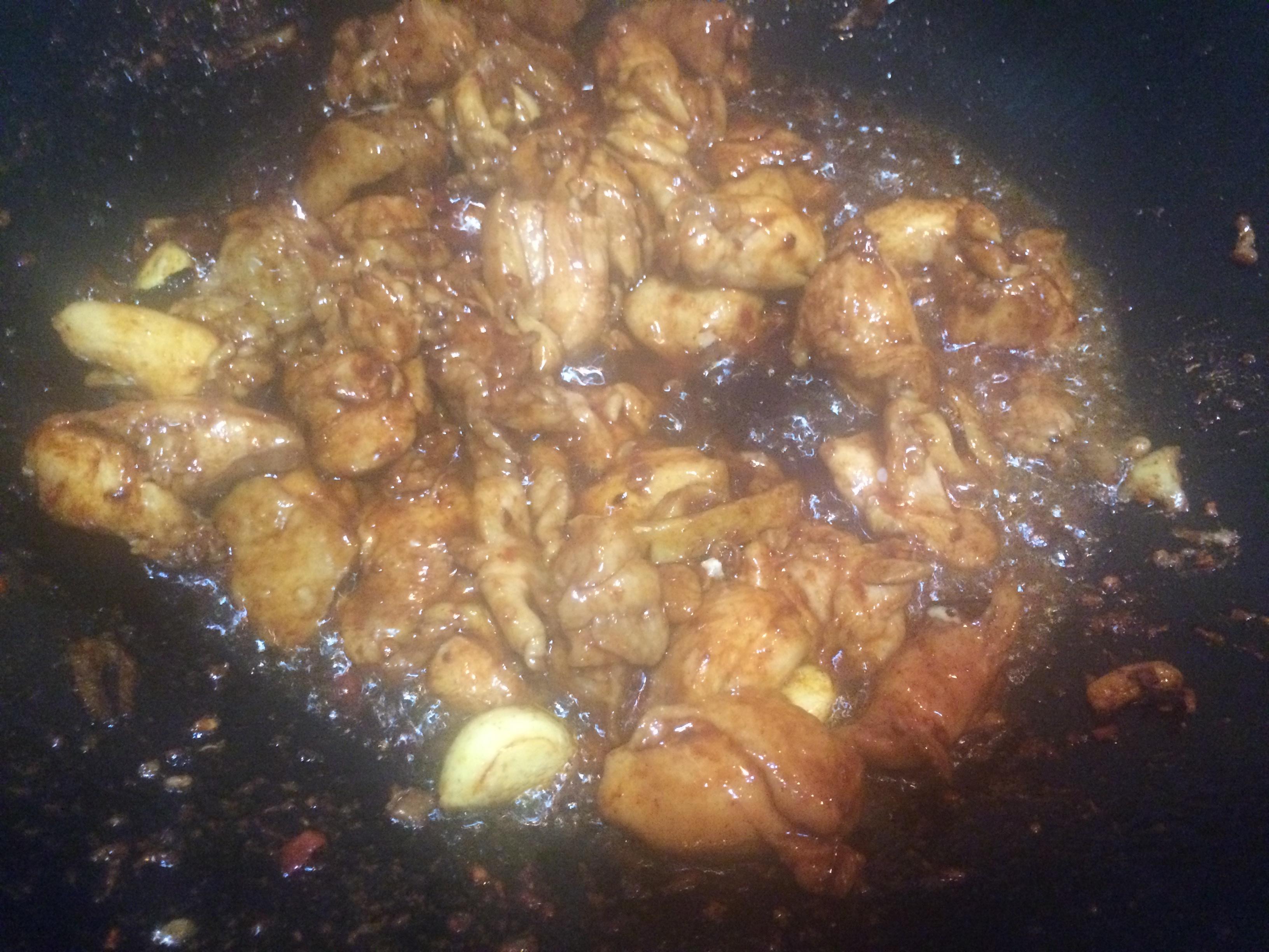 老丁的私房菜－竹筍燒雞的做法 步骤7