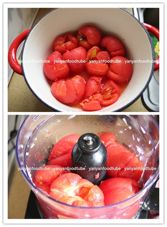 自制美味番茄醬 Homemade tomato sauce的做法 步骤2