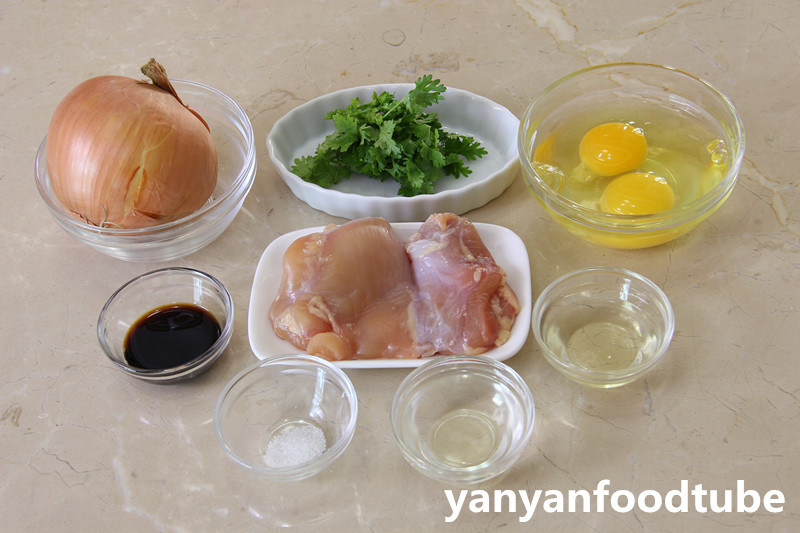親子飯 Oyakodon的做法 步骤1