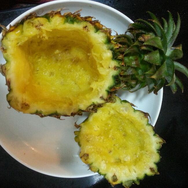 菠蘿焗飯的做法 步骤1