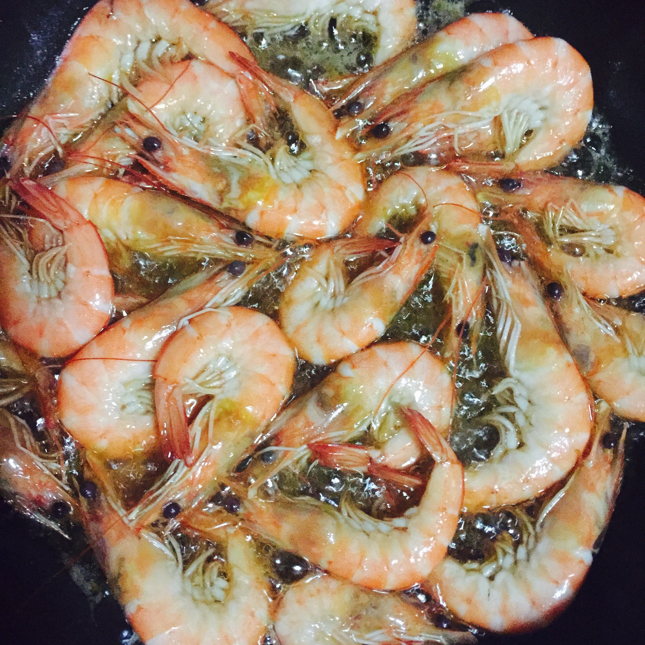 幹鍋蝦的做法 步骤3