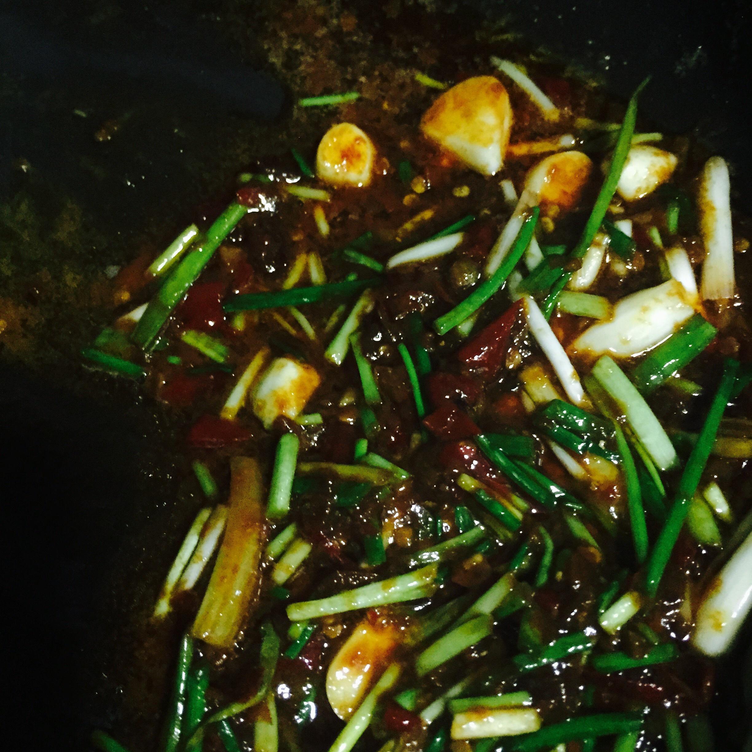 幹鍋蝦的做法 步骤4