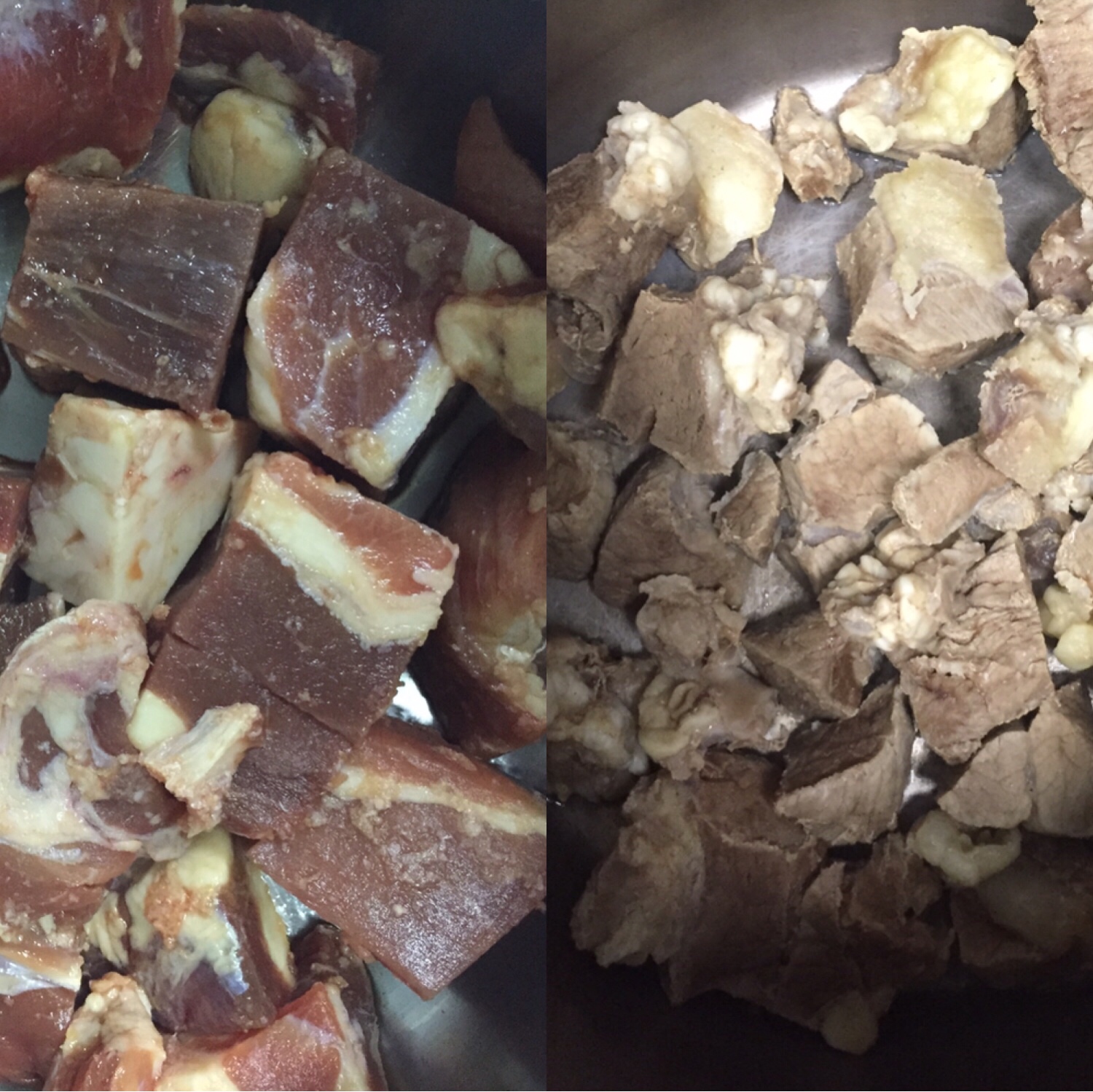 泰式黃咖哩牛肉（無油）的做法 步骤1