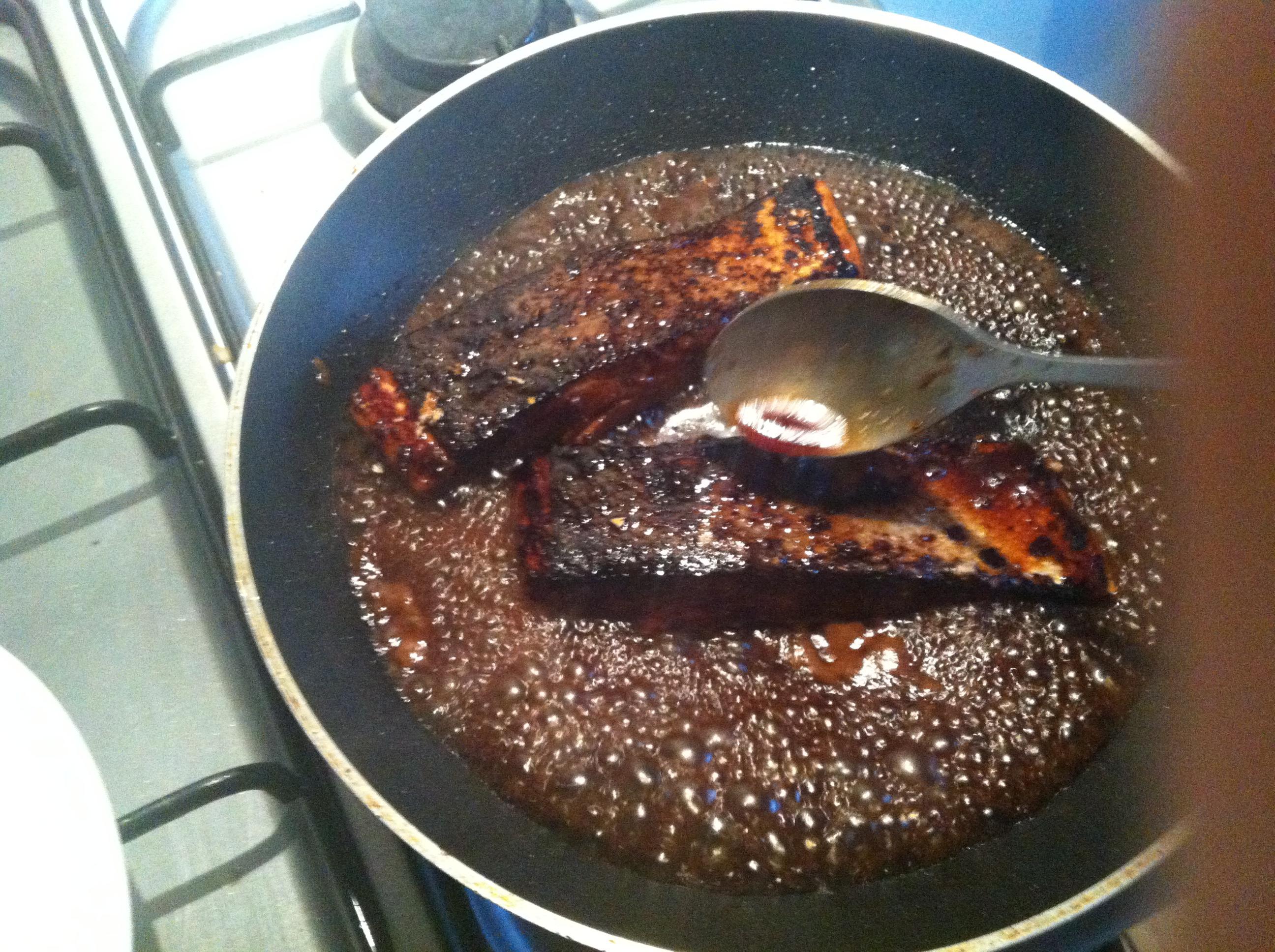 照燒三文魚的做法 步骤5