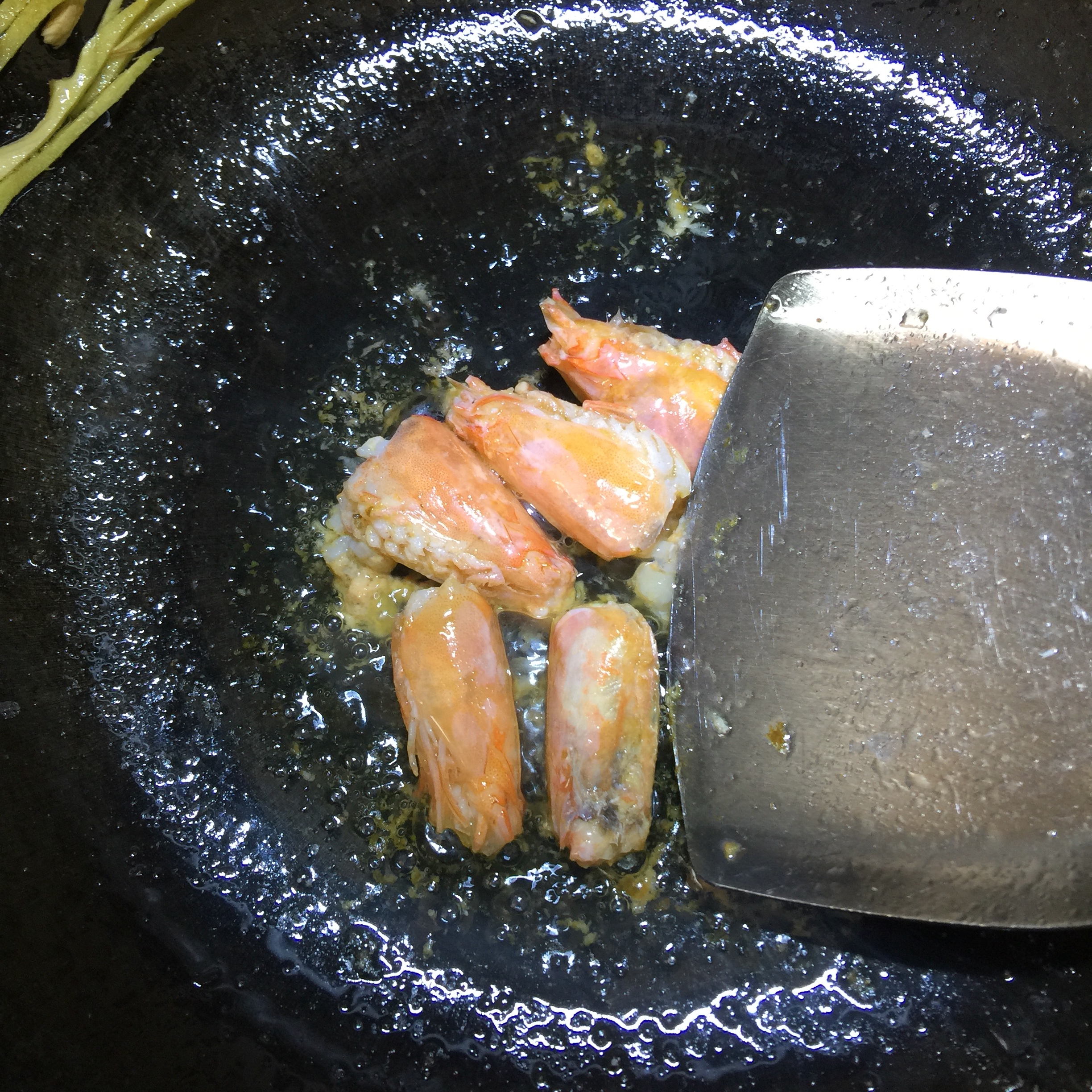 明蝦鱈魚泡飯的做法 步骤7