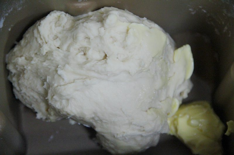 奶油乳酪手撕麪包的做法 步骤2
