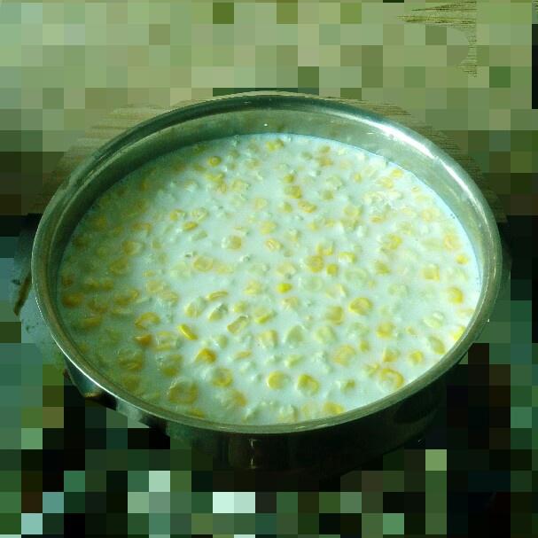 粟米牛奶糖水的做法 步骤1