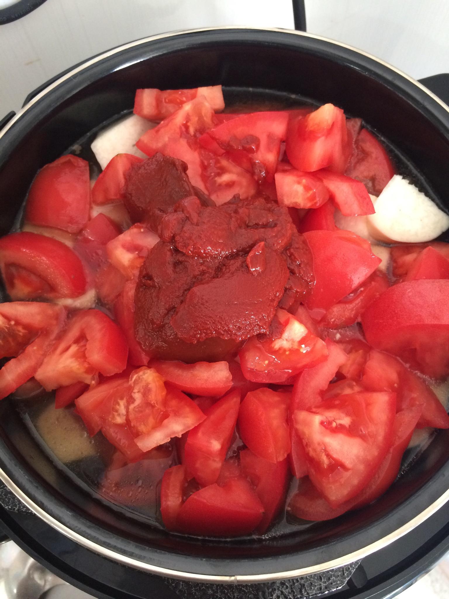 暖心暖胃番茄牛尾湯（減肥版）的做法 步骤4