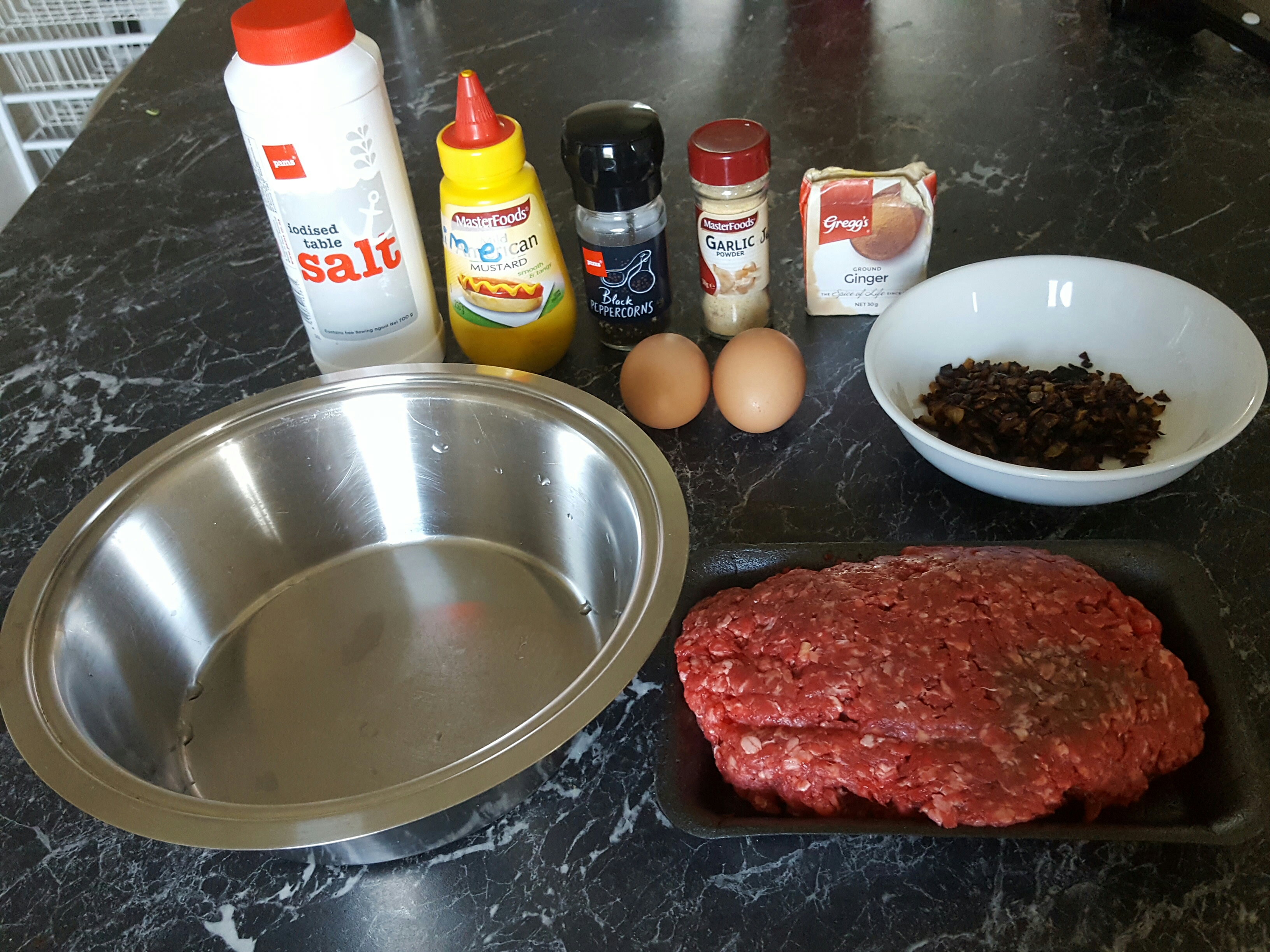 Meal prep--02--美式牛肉漢堡肉的做法 步骤4