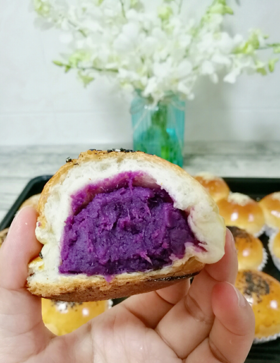 紫薯麪包的做法 步骤17