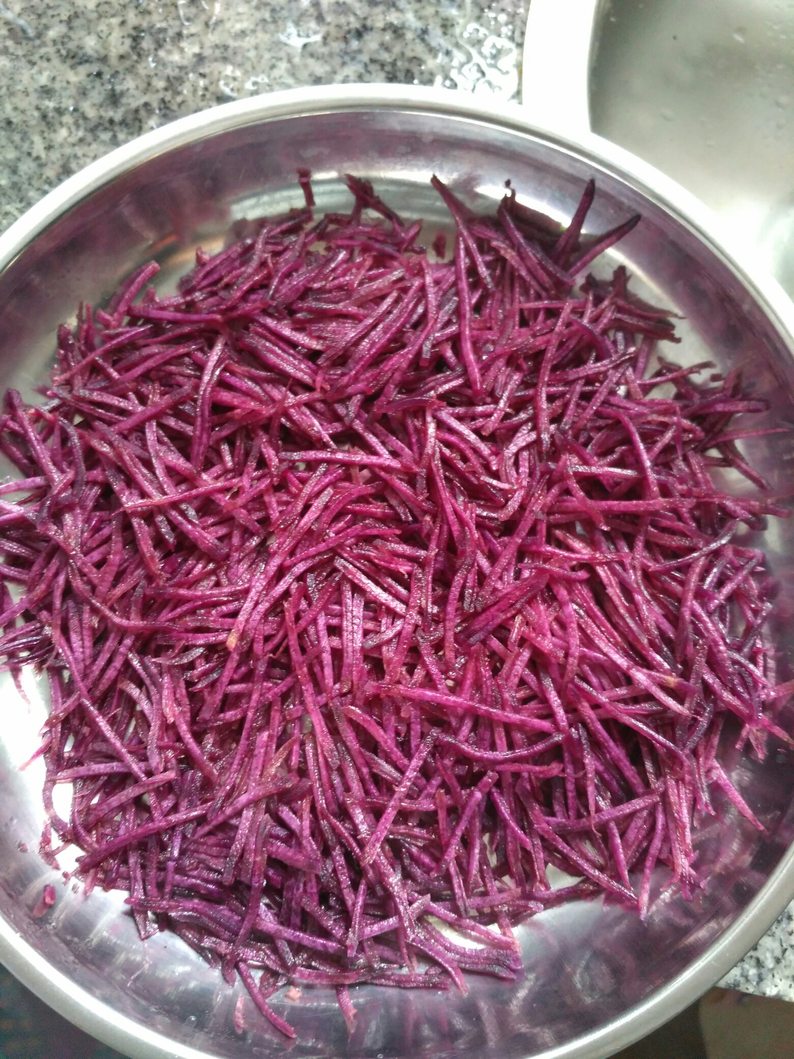 紫薯椰汁千層糕的做法 步骤1
