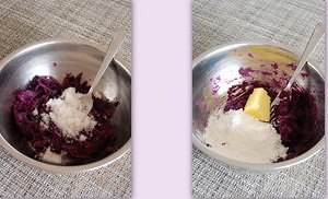 紫薯餅的做法 步骤1