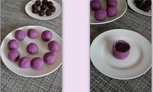紫薯餅的做法 步骤4