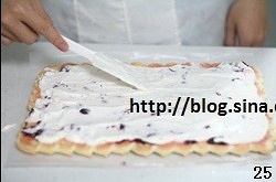 黑櫻桃海綿蛋糕卷的做法 步骤25