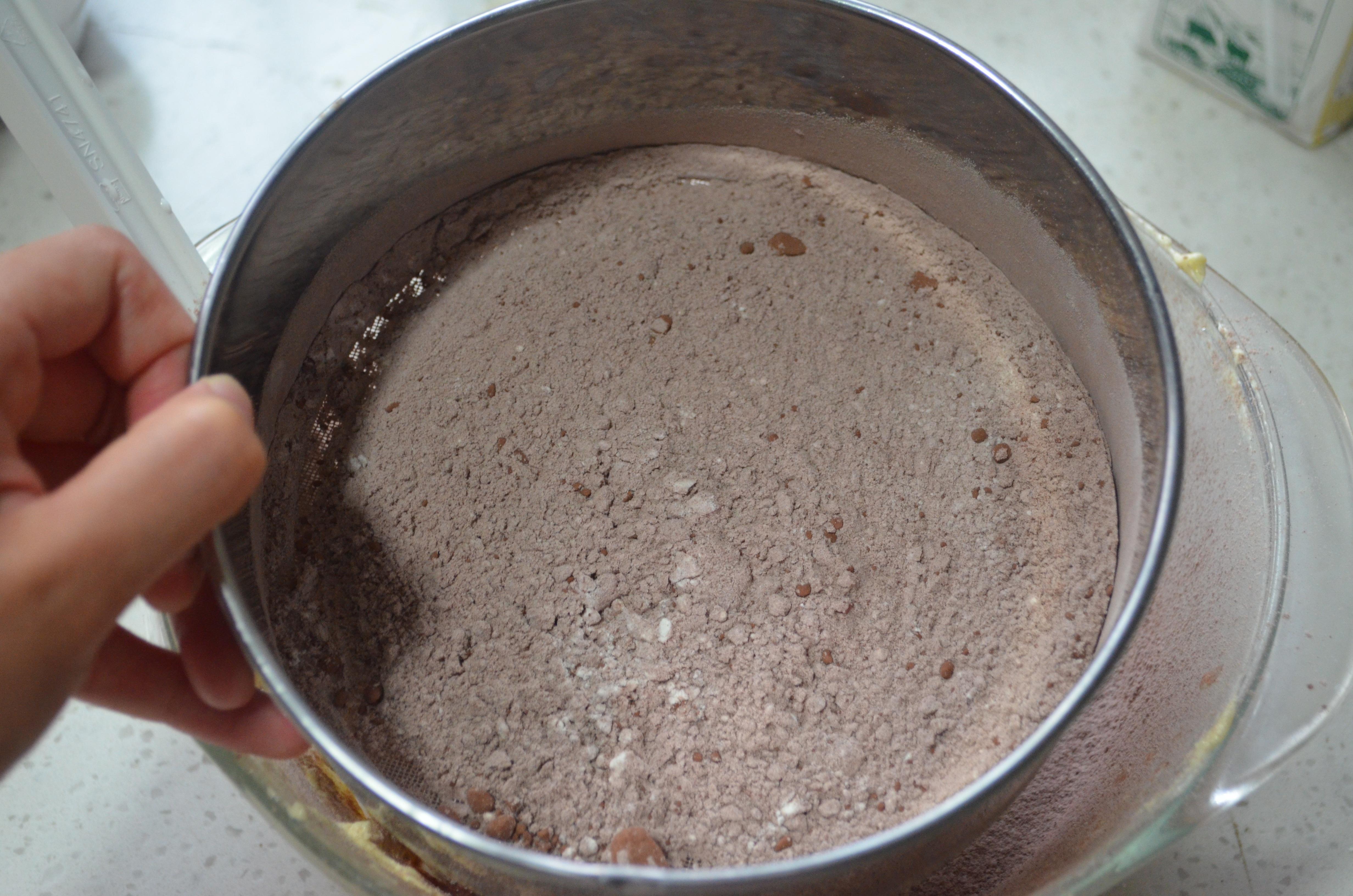 黑加侖葡萄巧克力麥芬的做法 步骤6