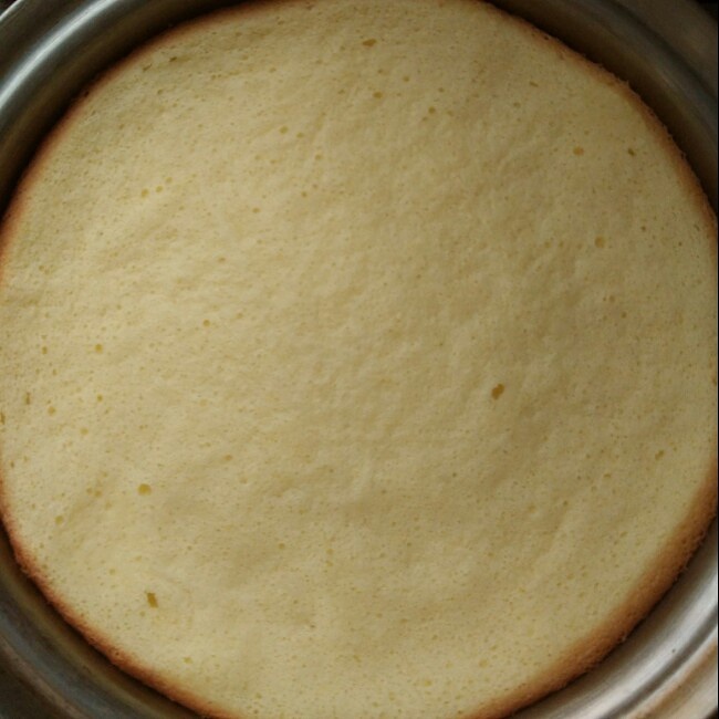 平底鍋烤蛋糕的做法 步骤9