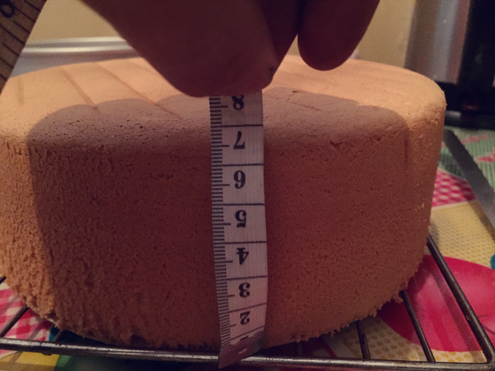 步驟最全面的戚風蛋糕（八寸）做法，成功率高！的做法 步骤25