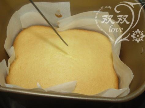粘米粉海綿蛋糕的做法 步骤16