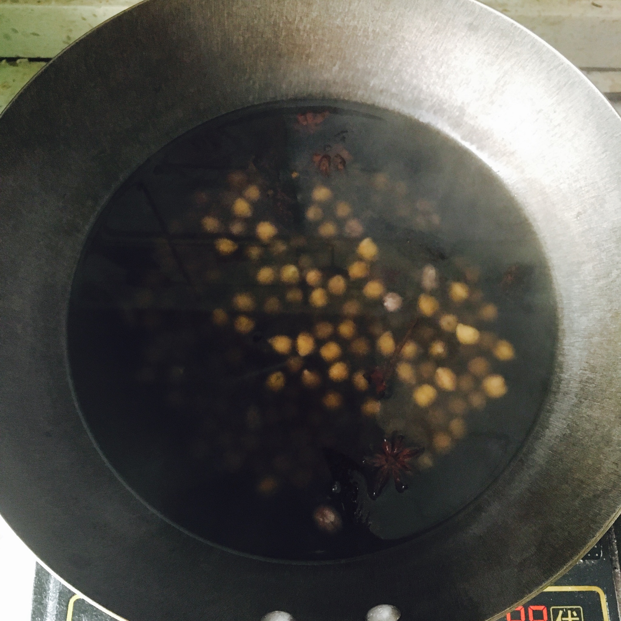五香煮鷹嘴豆的做法 步骤7