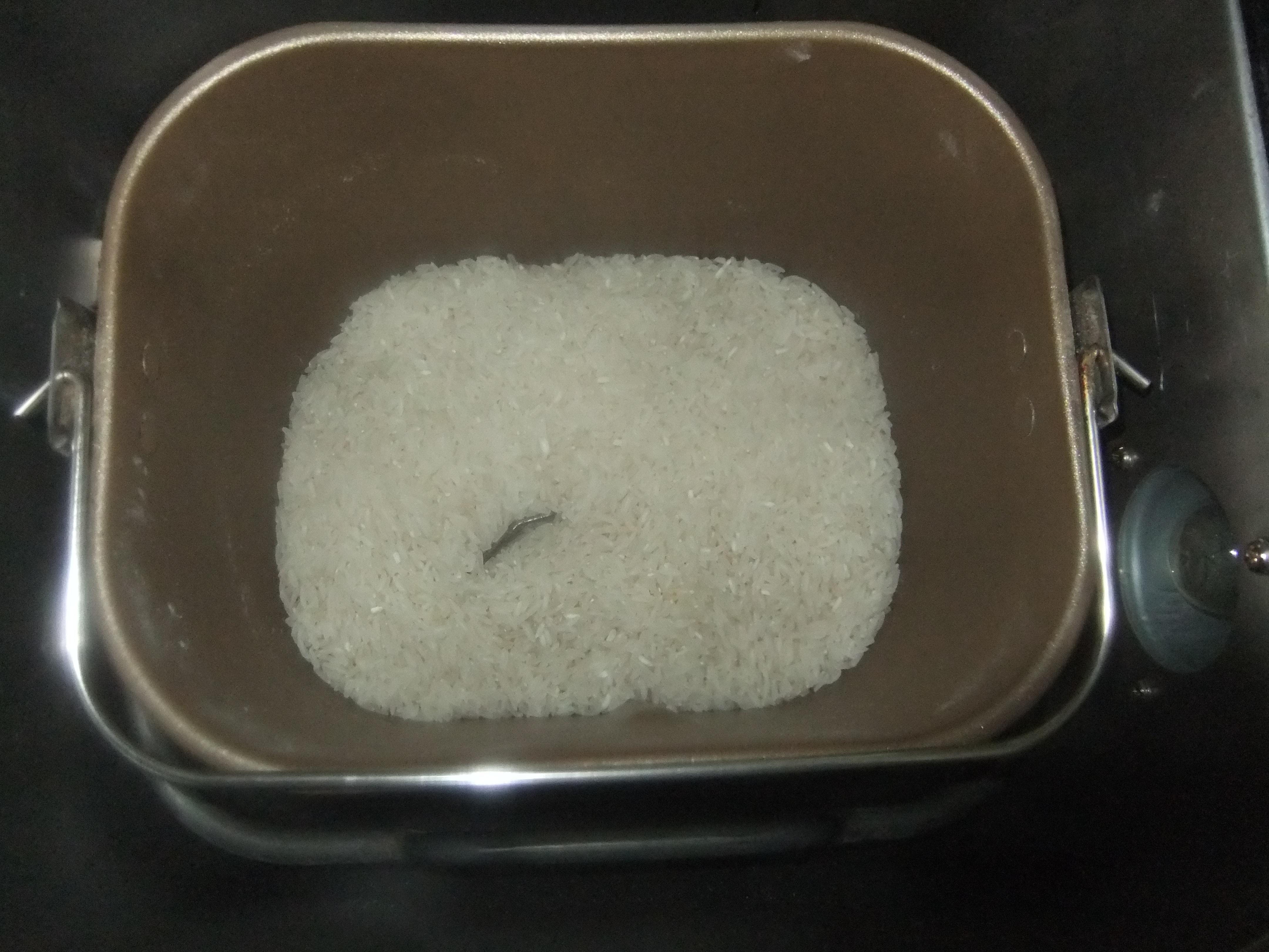 減肥炒米粥(麪包機版)的做法 步骤1