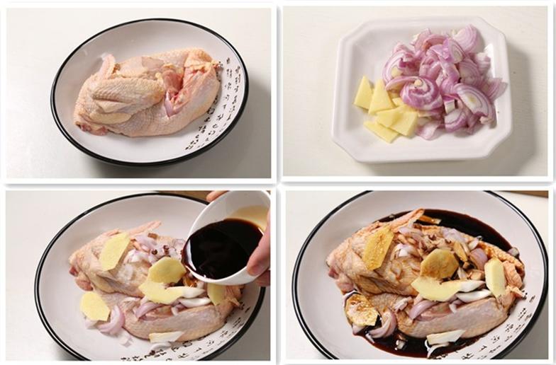 懶人版豉油雞—捷賽年夜飯的做法 步骤1