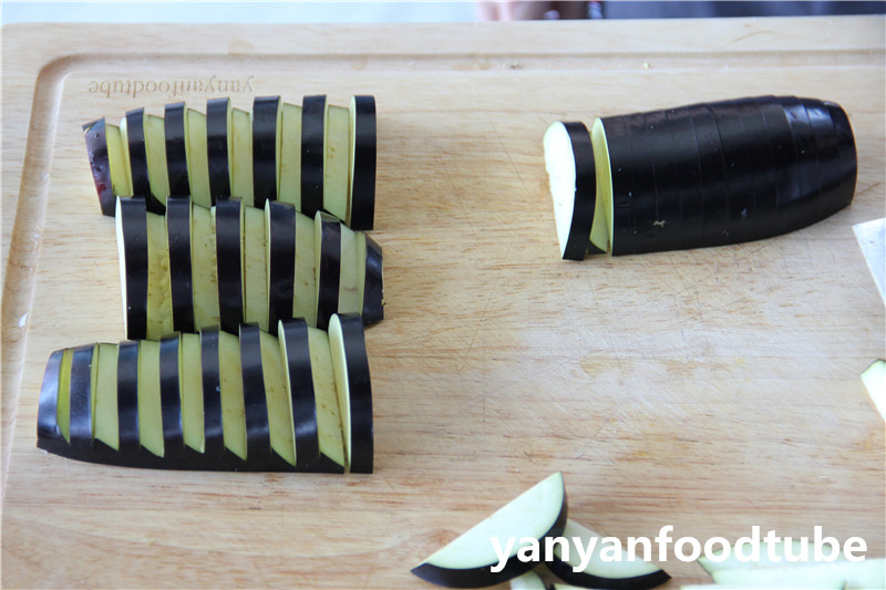 上海茄子 Eggplant with Pork Mince的做法 步骤5