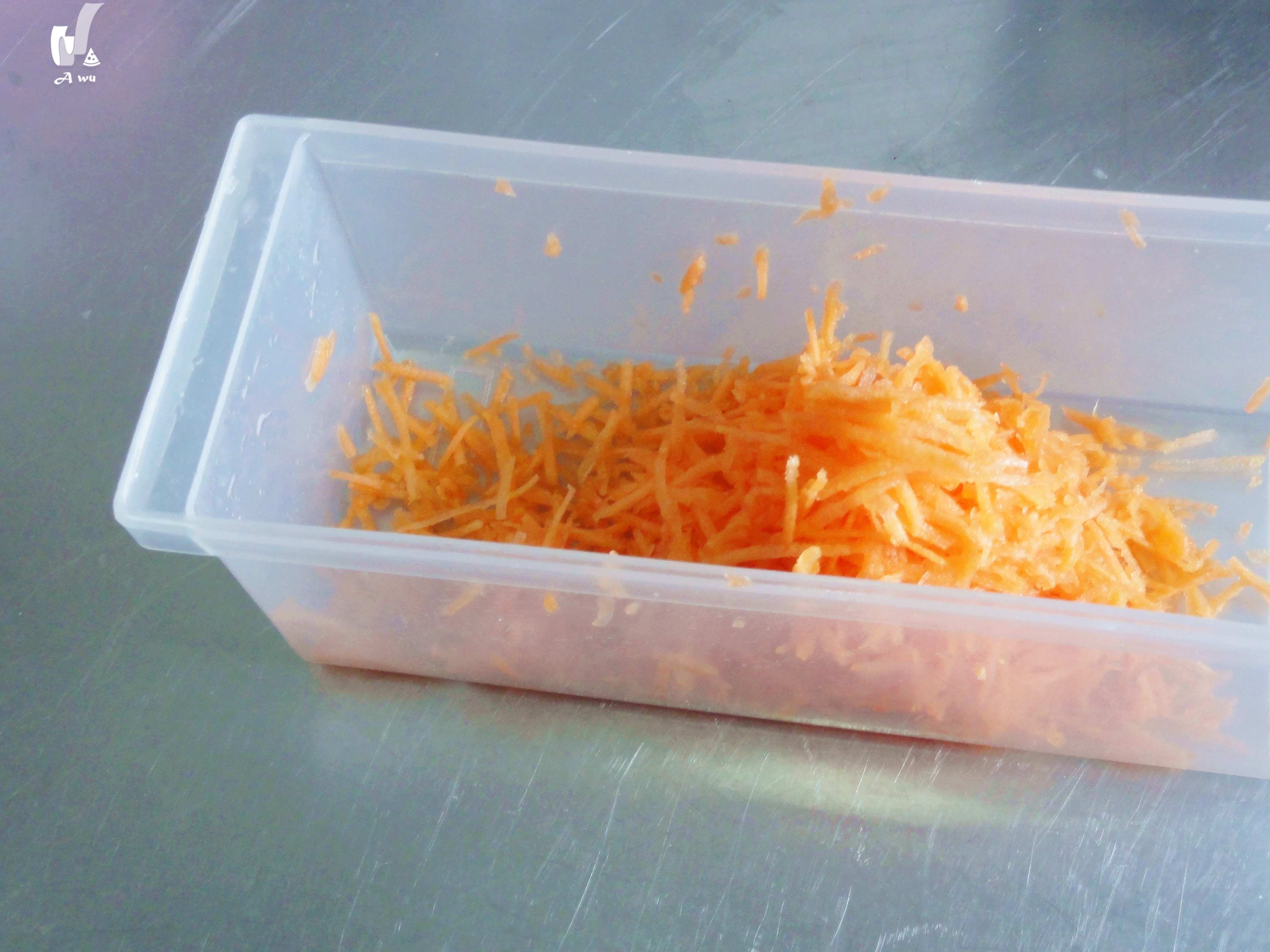胡蘿蔔奶油小麪包的做法 步骤1