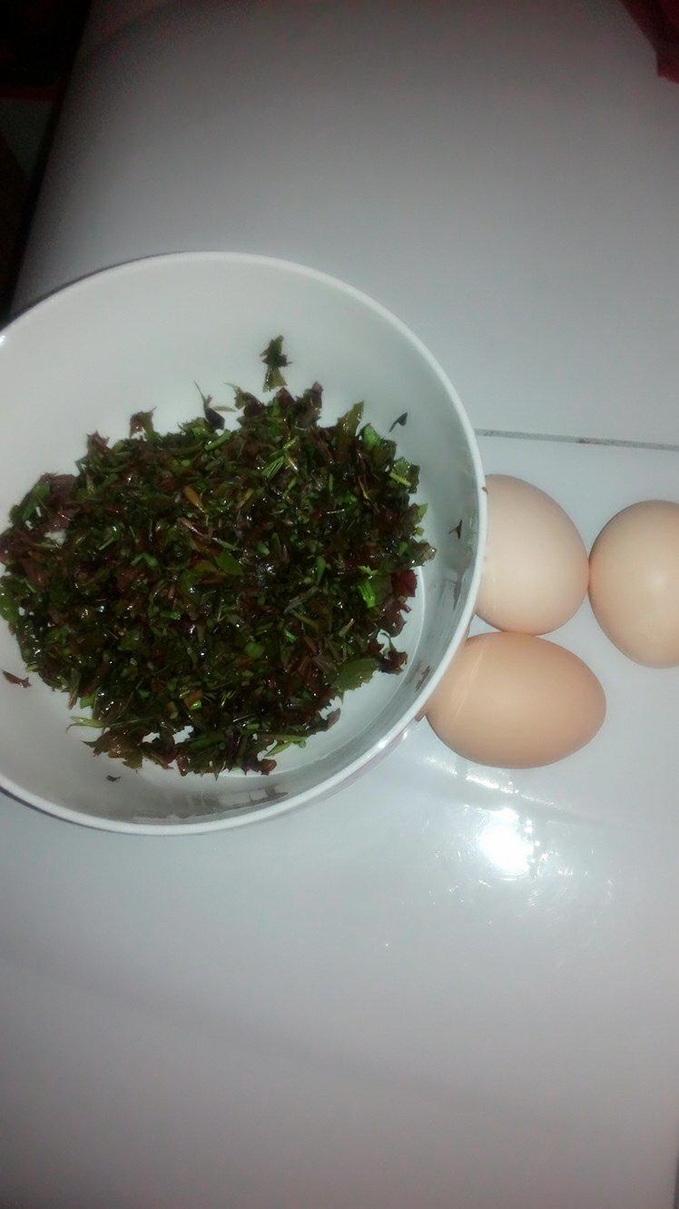 香椿煎蛋的做法 步骤1