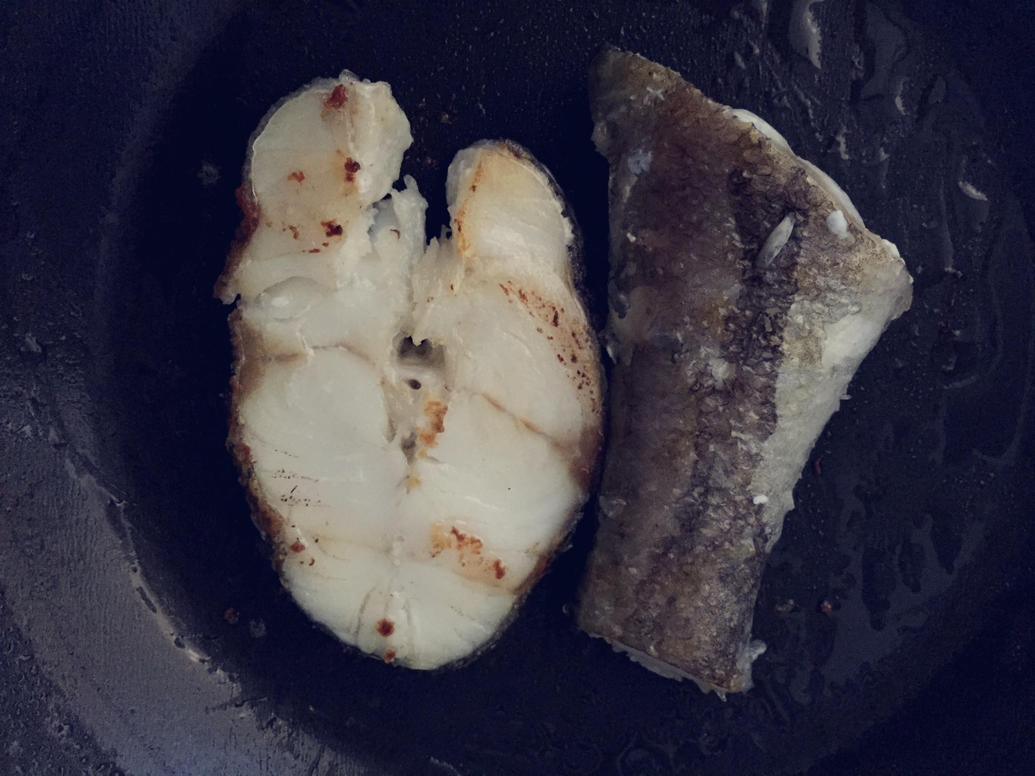 煎銀鱈魚配芝麻菜的做法 步骤1