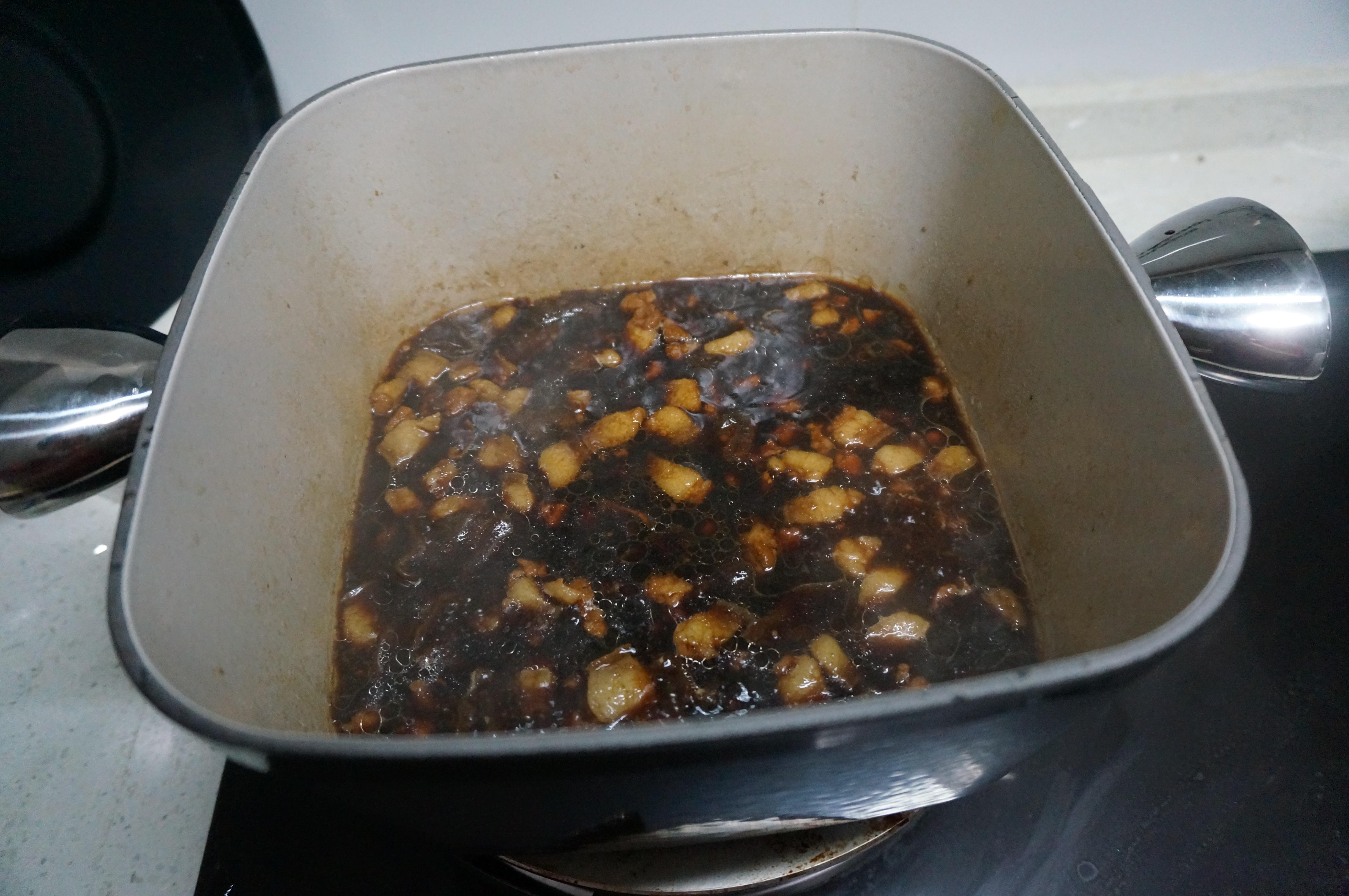 黑牛肝菌滷肉飯的做法 步骤8