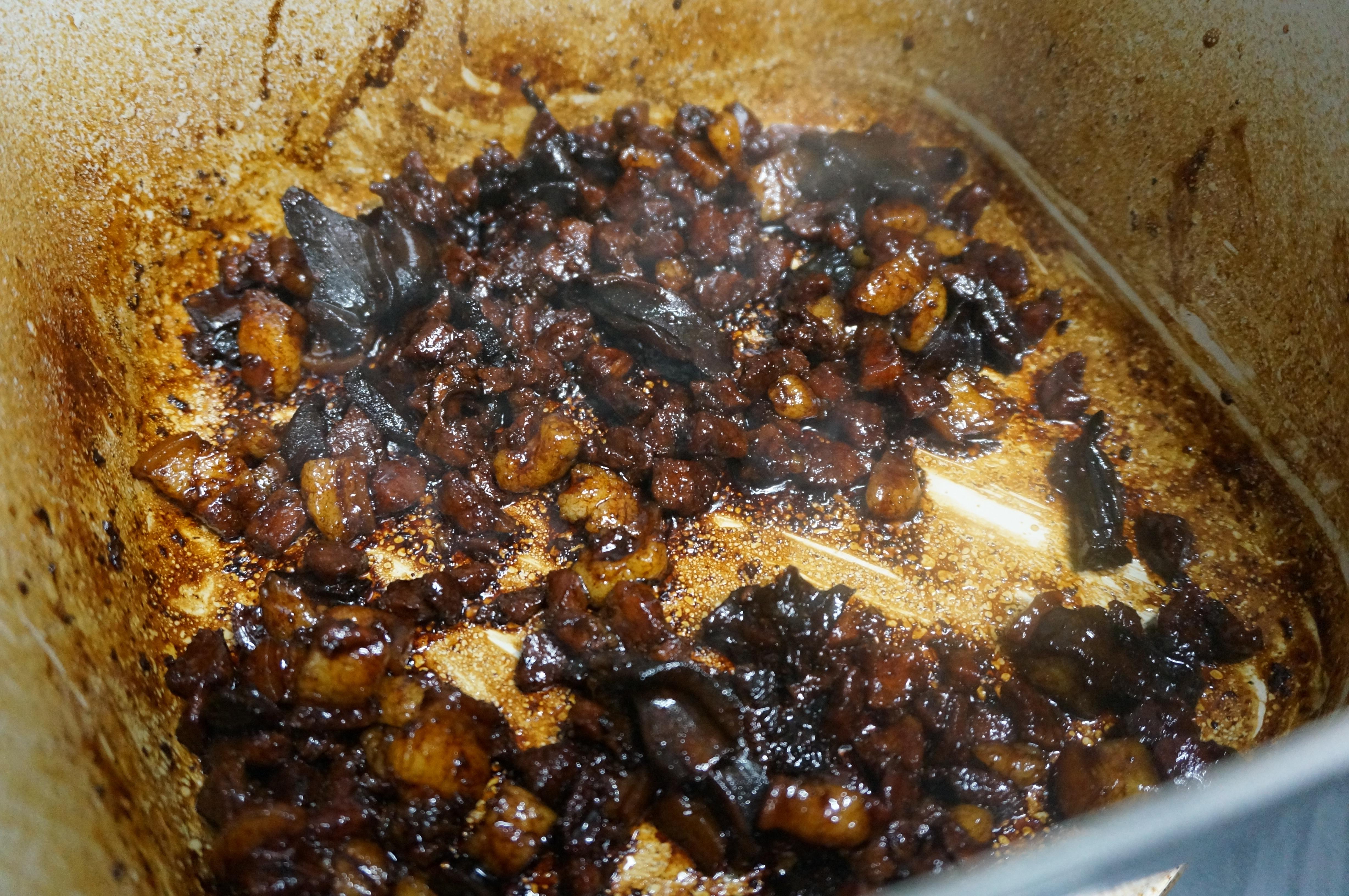 黑牛肝菌滷肉飯的做法 步骤9