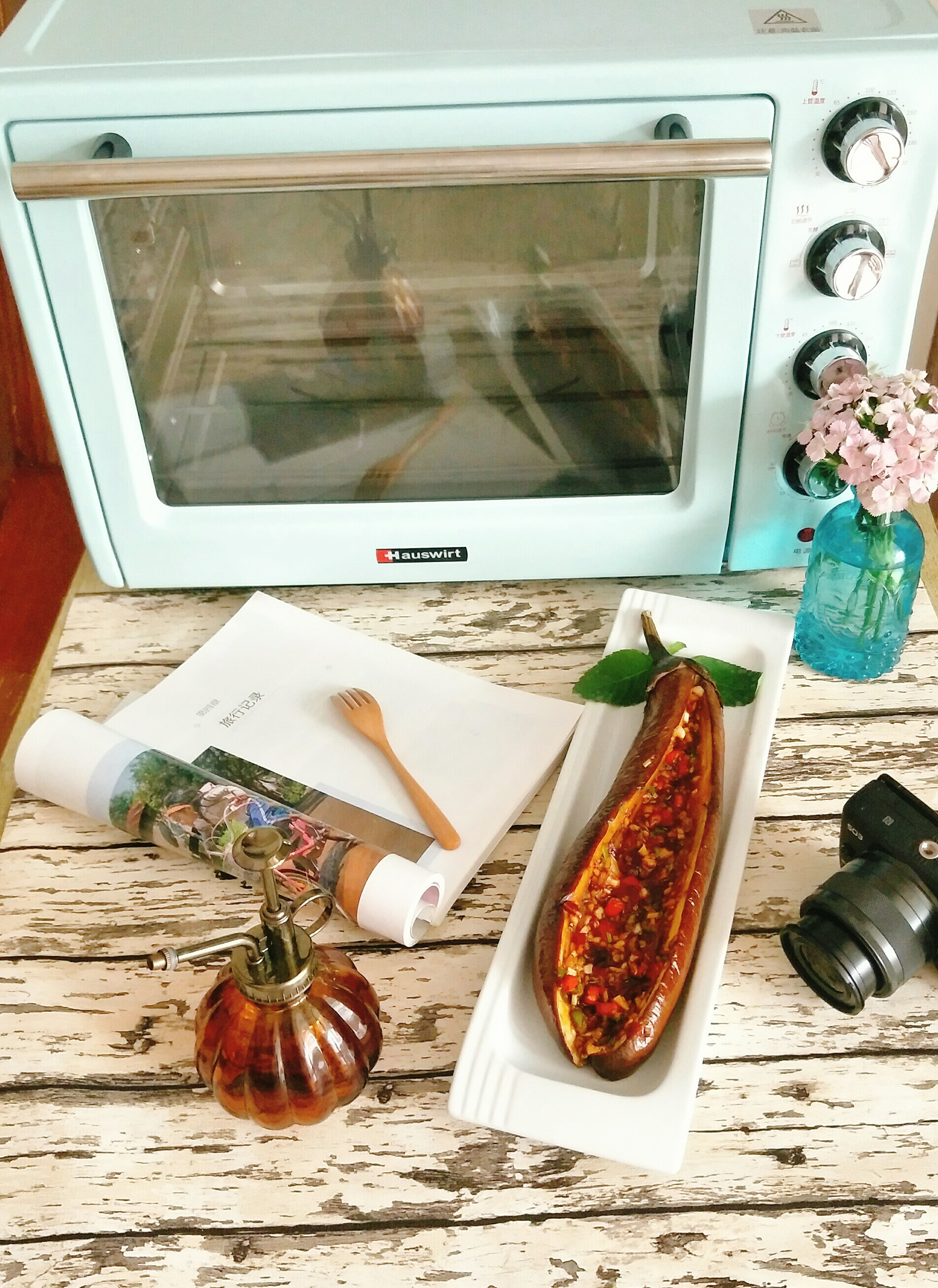 烤香辣茄子——家常快手烤箱菜的做法 步骤7