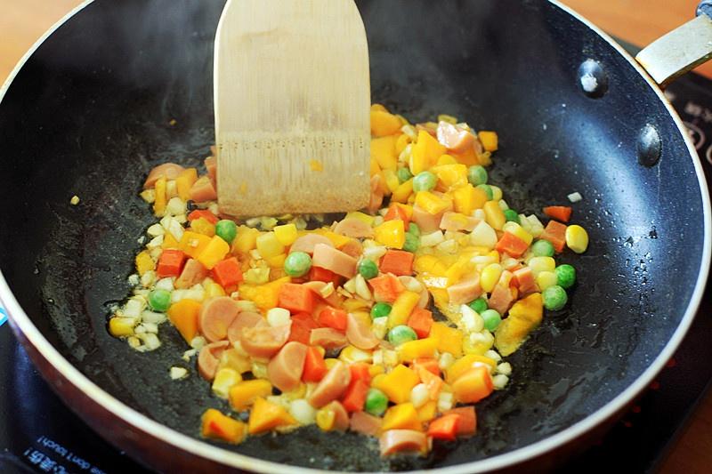 #快手烤箱菜實驗筆記#香甜南瓜飯的做法 步骤6