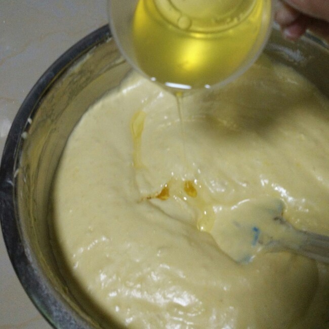 法式海綿蛋糕（土雞蛋版）的做法 步骤9