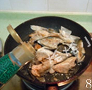 煎焗三文魚頭的做法 步骤8