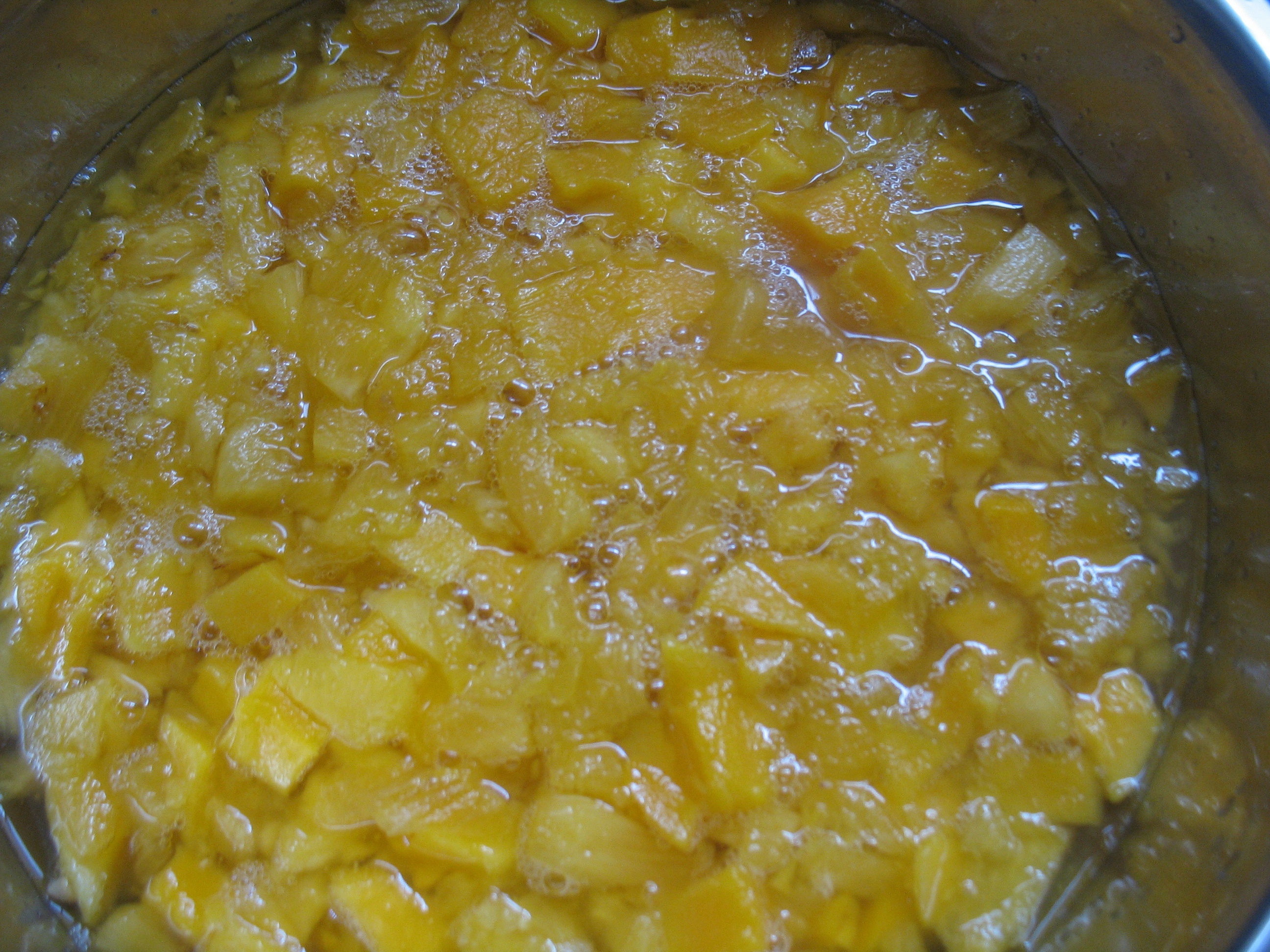 菠蘿芒果果醬的做法 步骤4