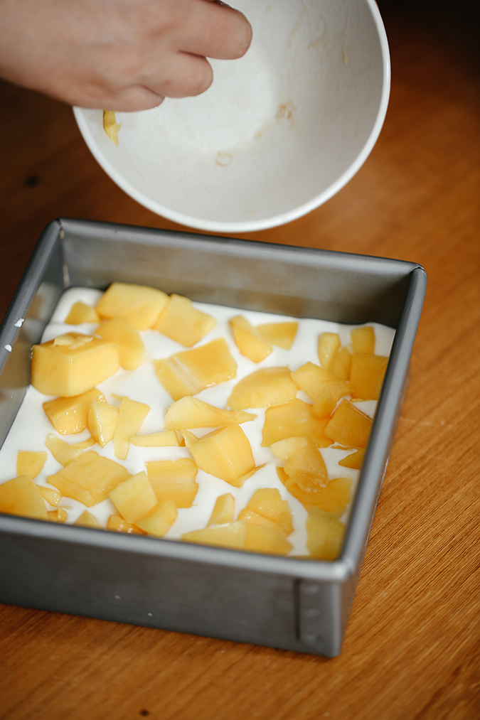 芒果凍芝士蛋糕的做法 步骤10