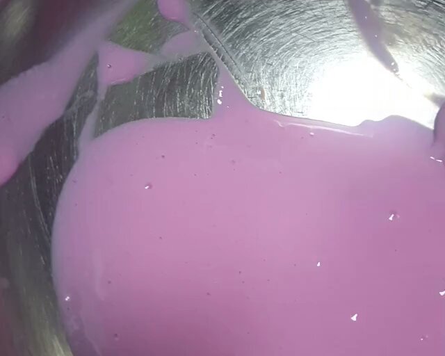 迷人的火龍果溶豆酸奶溶豆寶寶輔食的做法 步骤4