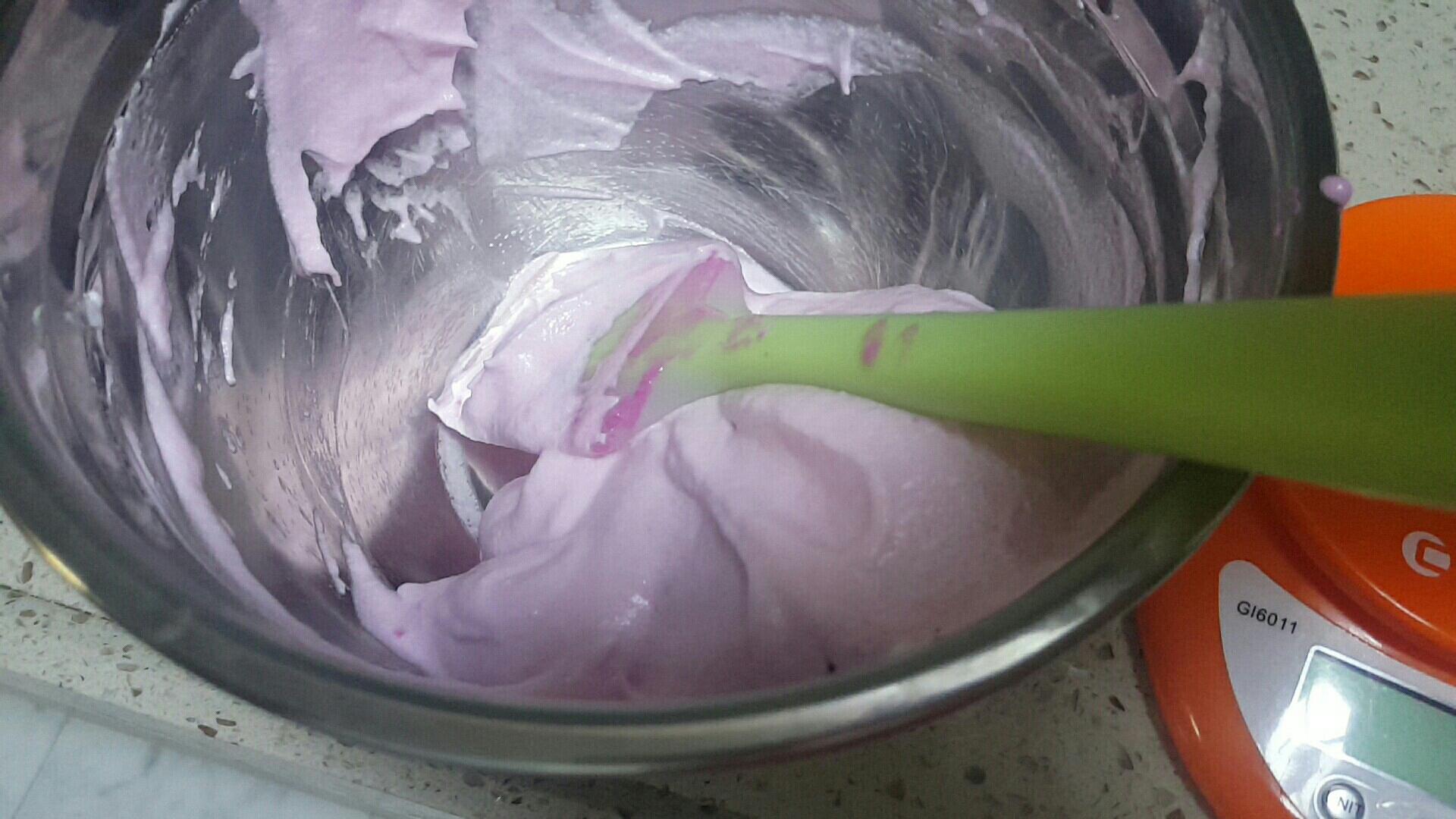 迷人的火龍果溶豆酸奶溶豆寶寶輔食的做法 步骤6