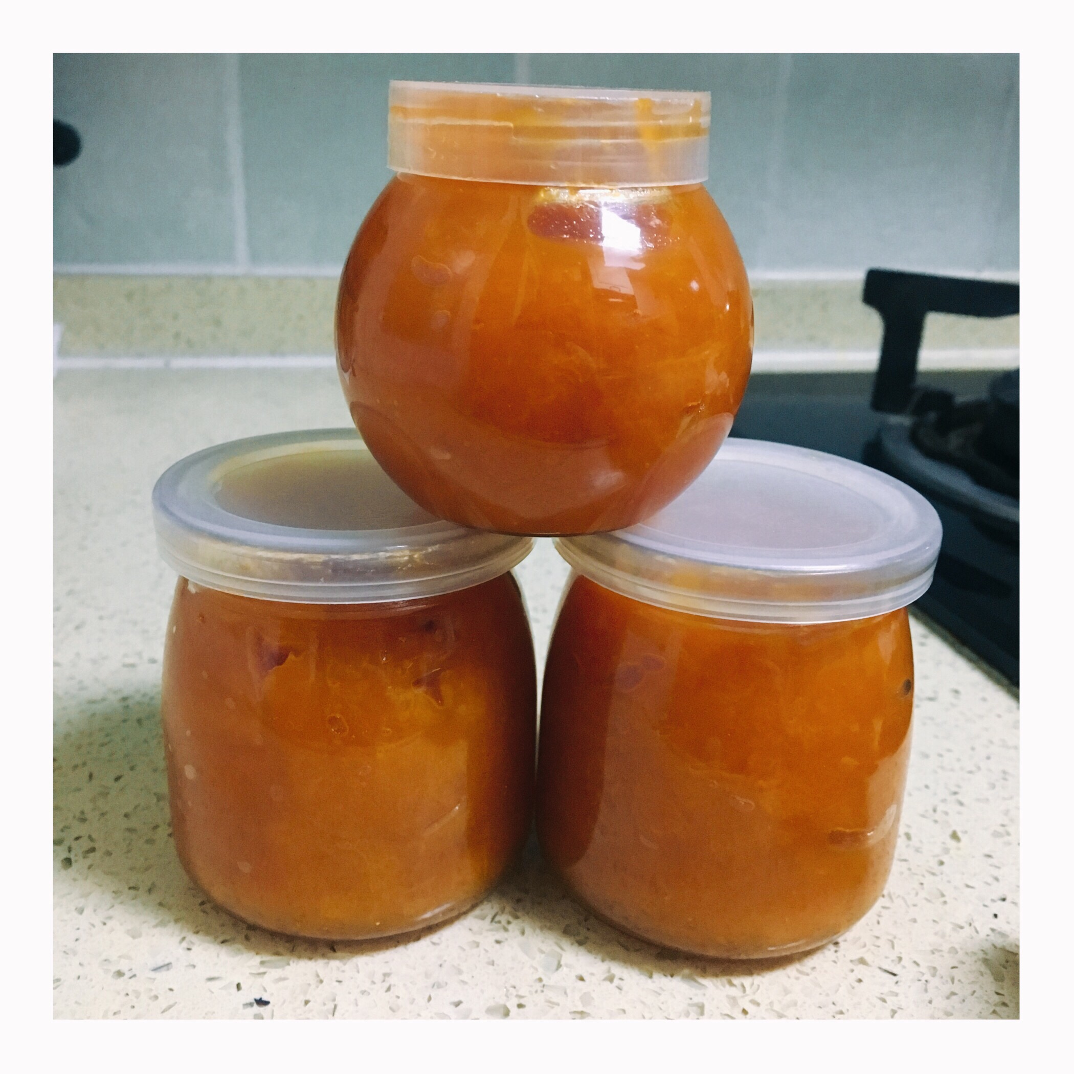 杏醬超簡單零失敗時令水果醬的做法 步骤4