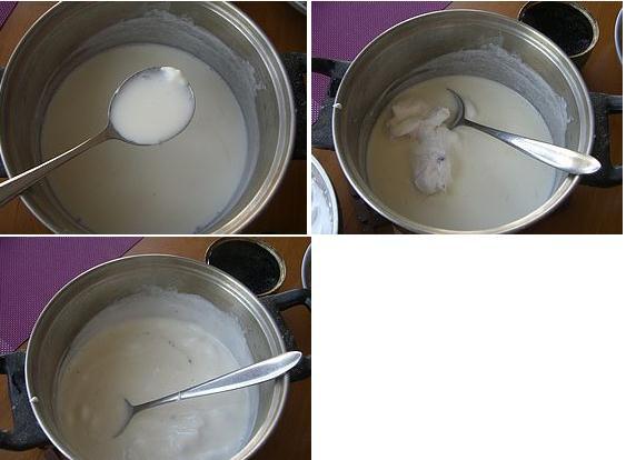 凍芝士黃桃蛋糕的做法 步骤2