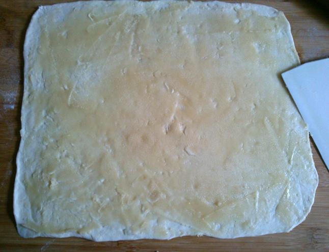椒鹽發麪千層餅的做法 步骤6