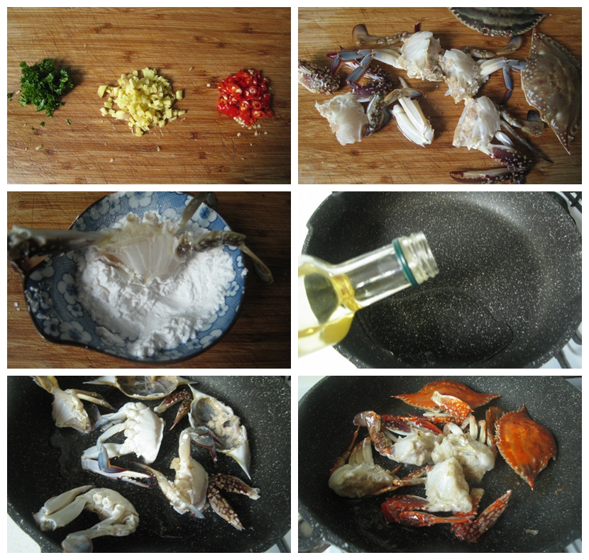 東南亞名菜-香辣咖哩蟹的做法 步骤3