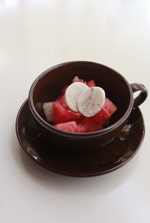 酸奶奧利奧水果盆栽的做法 步骤8