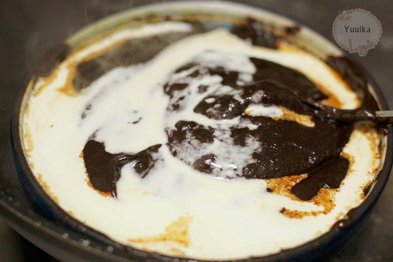 梅子酒特濃比利時黑巧克力冰淇淋的做法 步骤5