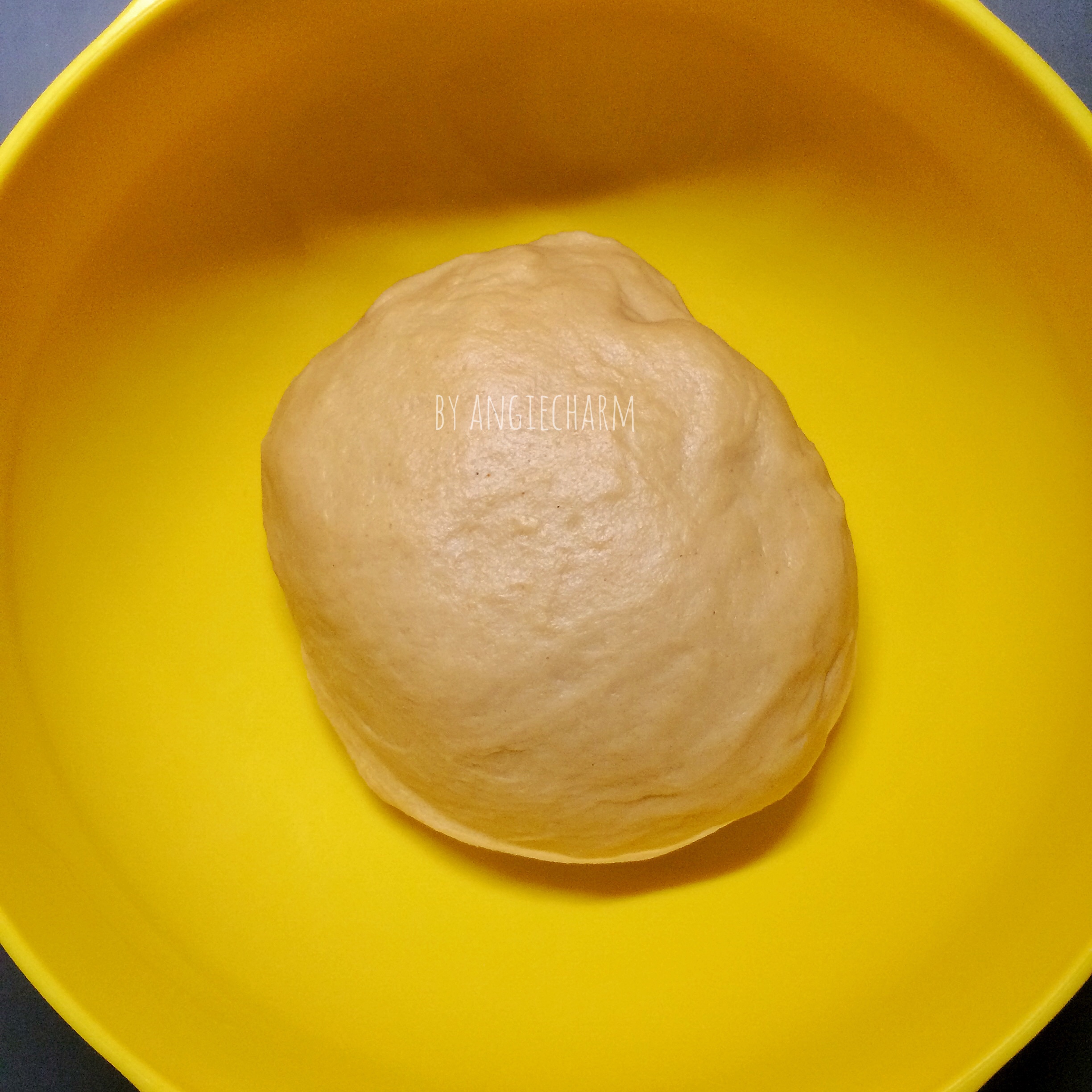 湯種煉乳黃豆粉面包的做法 步骤6