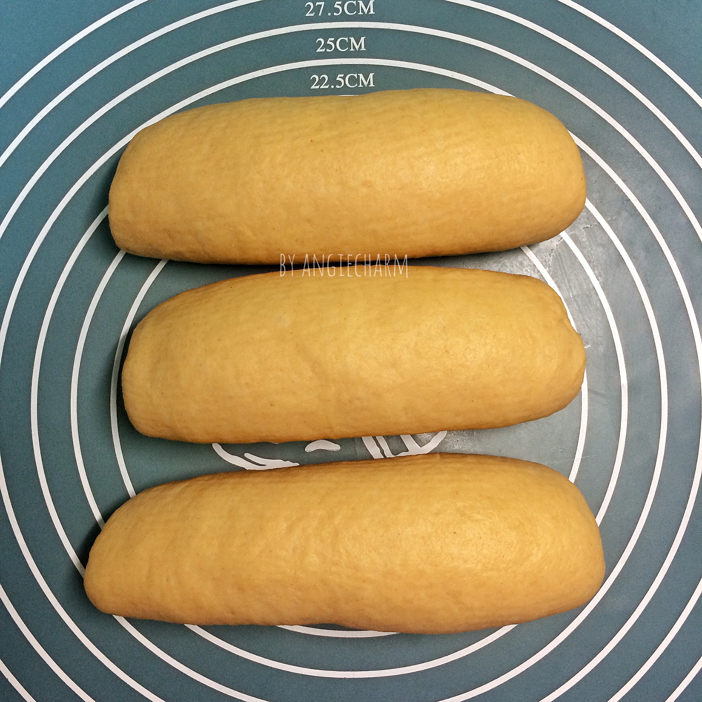 湯種煉乳黃豆粉面包的做法 步骤10