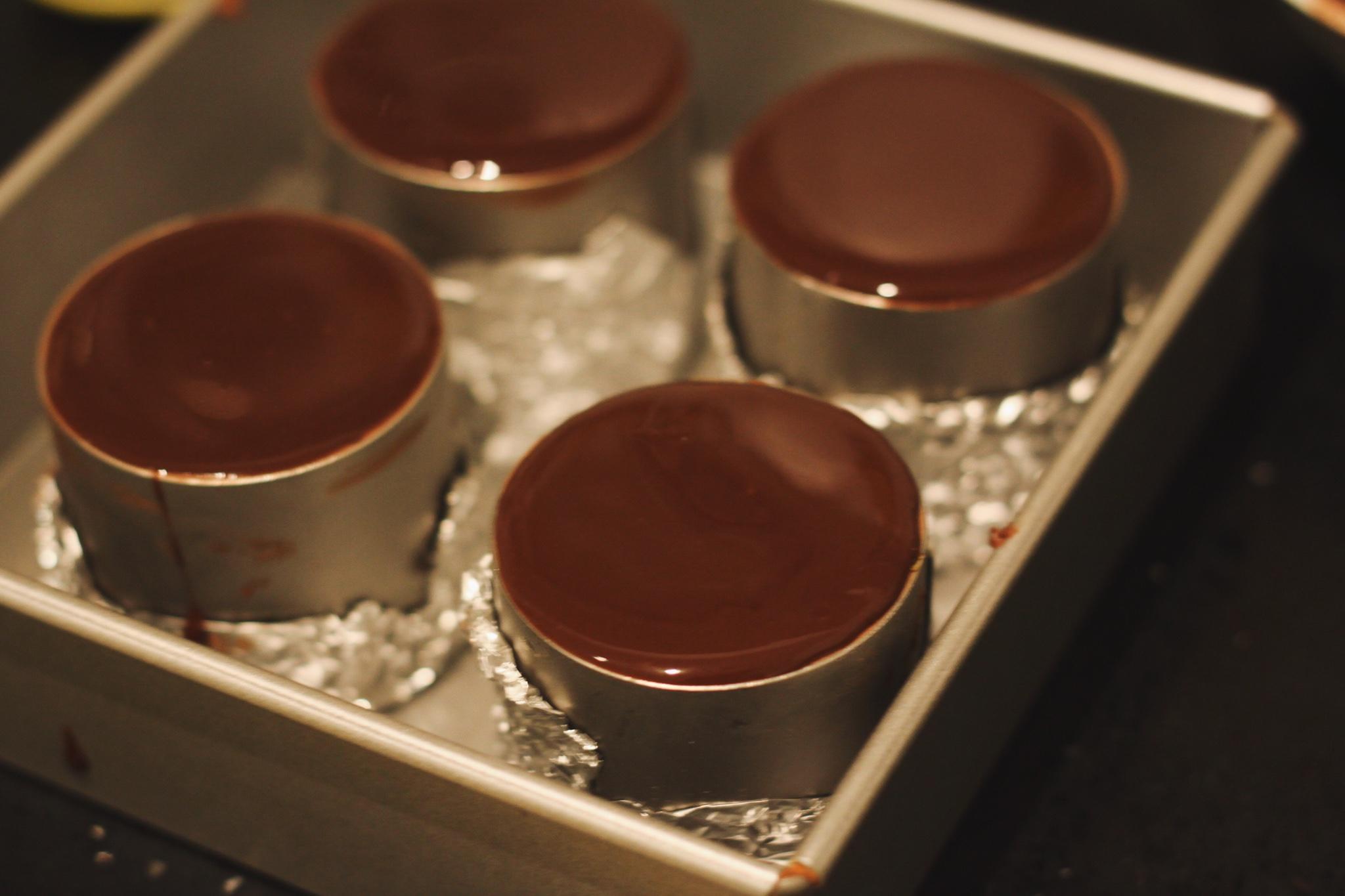 #拼顏值 也拼實力# Sunset Choco-橙子巧克力慕斯蛋糕的做法 步骤16