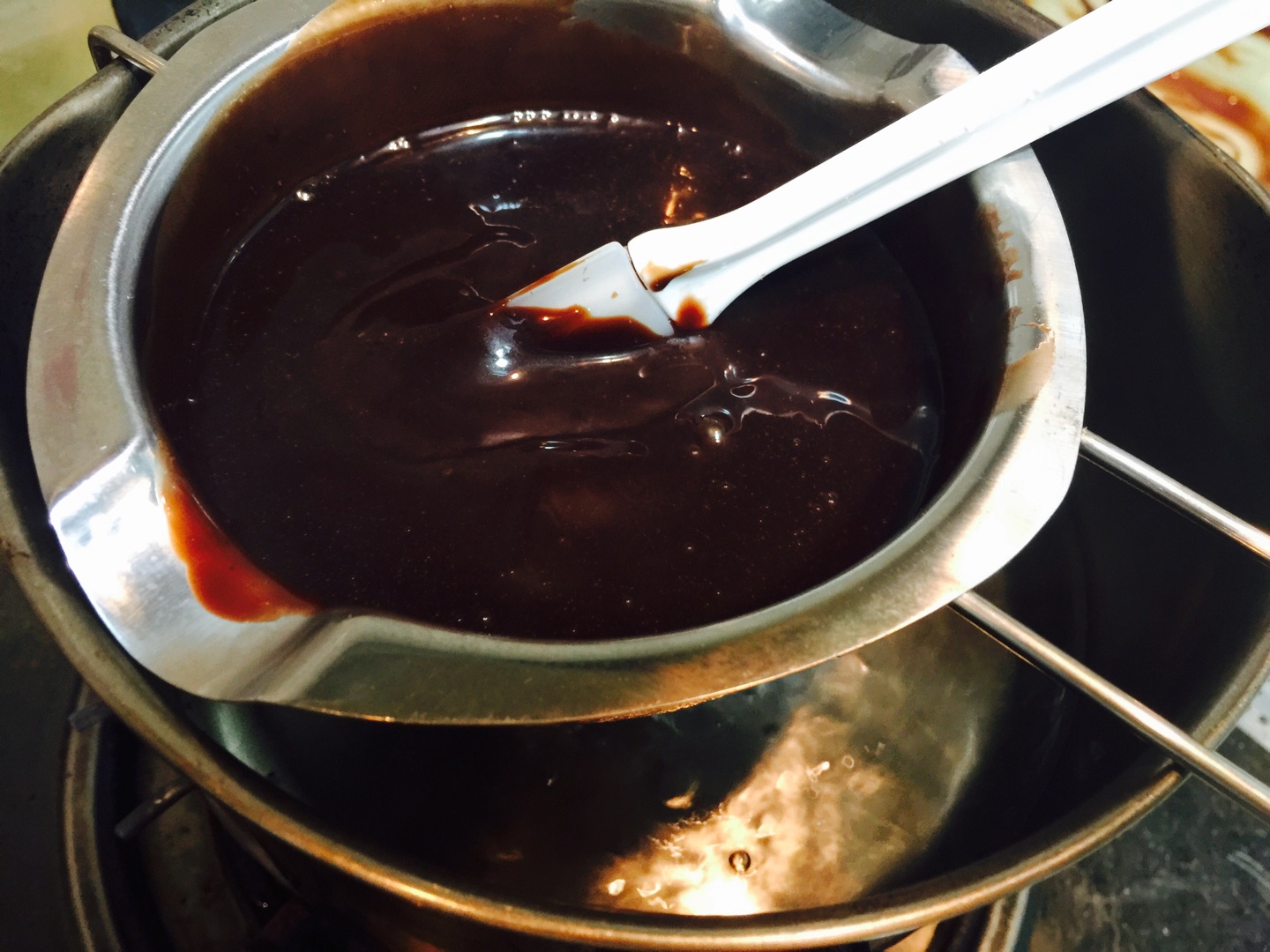 黑巧克力朗姆酒慕斯蛋糕的做法 步骤26